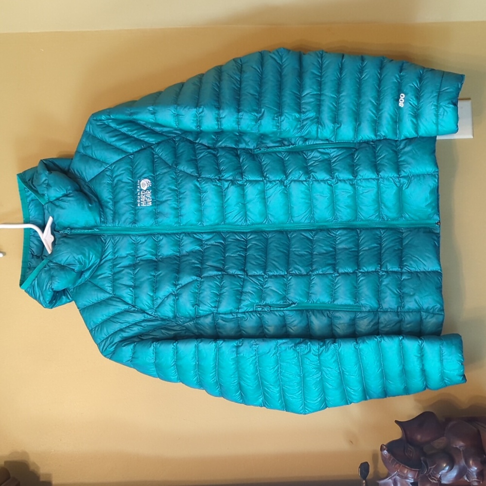 Mountain Hardwear Ghost Whisperer 2 Down Jacket M Synth Green Turquoise